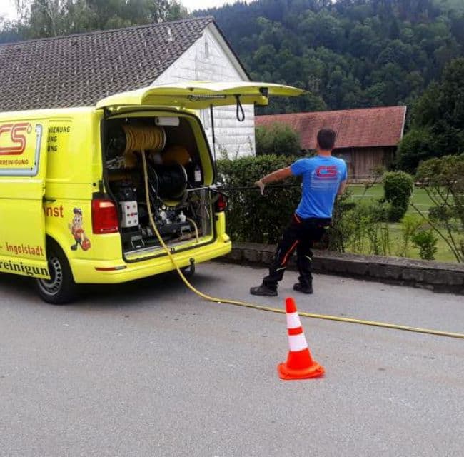 Einsatzfoto der Kanalservice CS GmbH